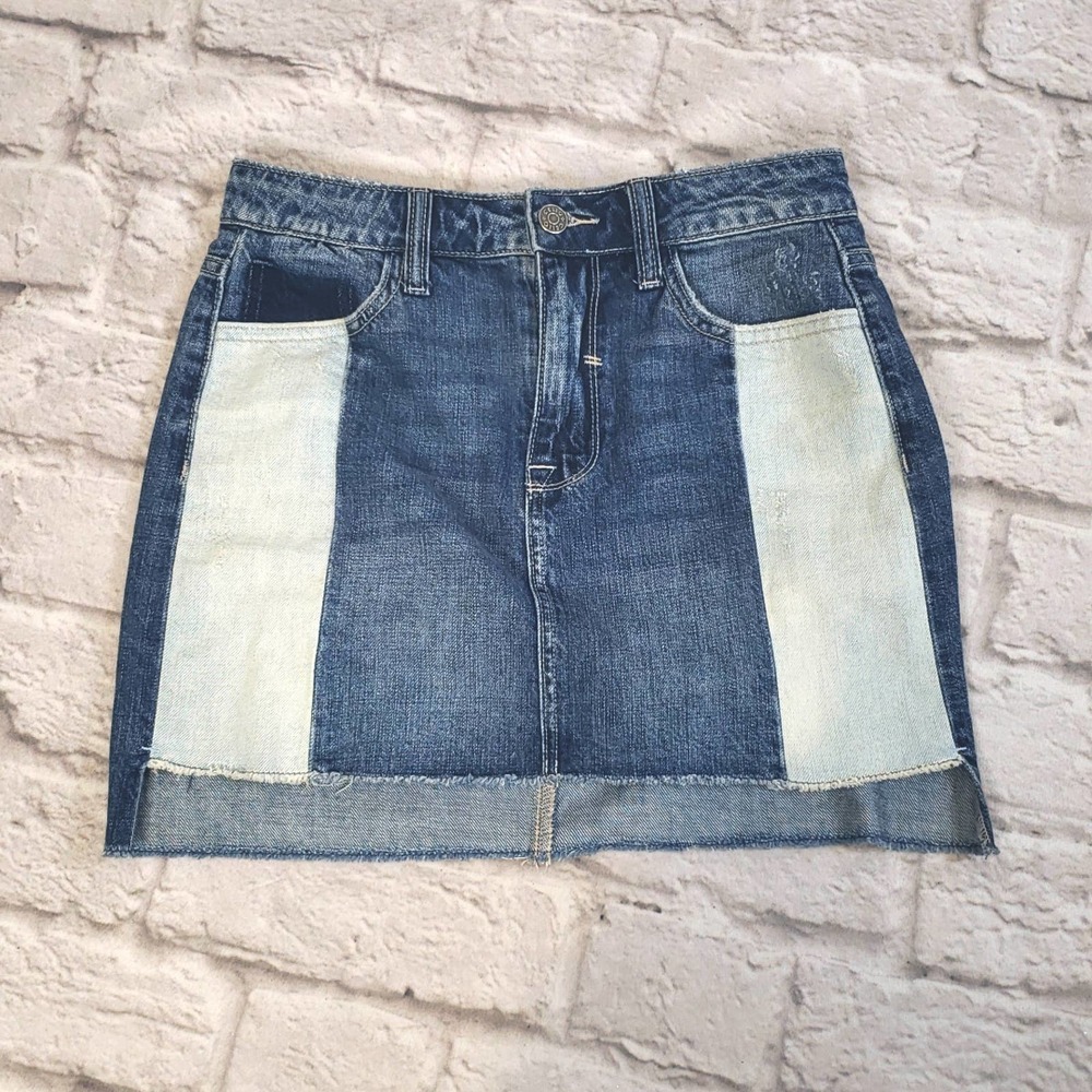 Cello Patchwork Jeans Skirt size XS
